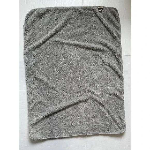 Chick Pea Pink Gray Elephant Butterfly Flowers Sherpa Kids Baby Lovey Blanket - Picture 11 of 11